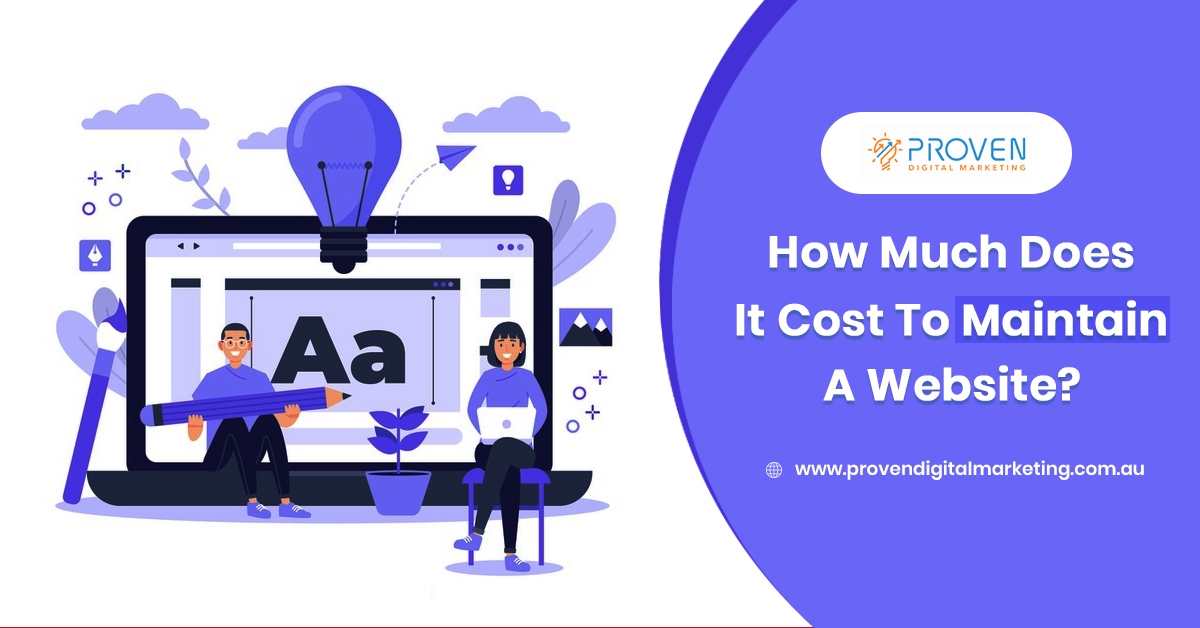 cost of maintaining a website