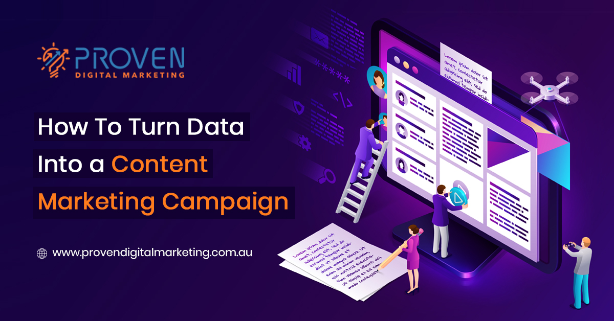 how to turn data into a content marketing campaign